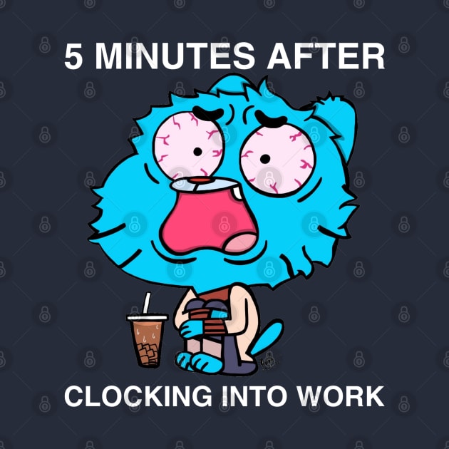 Clocking Into Work by Whitelaw Comics