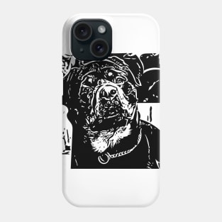 Rottweiler cute Phone Case