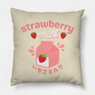 Strawberry Milk Pillow