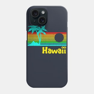 '80s Retro Vintage Hawaii (distressed look) Phone Case