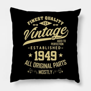 Birthday 1949 Pillow