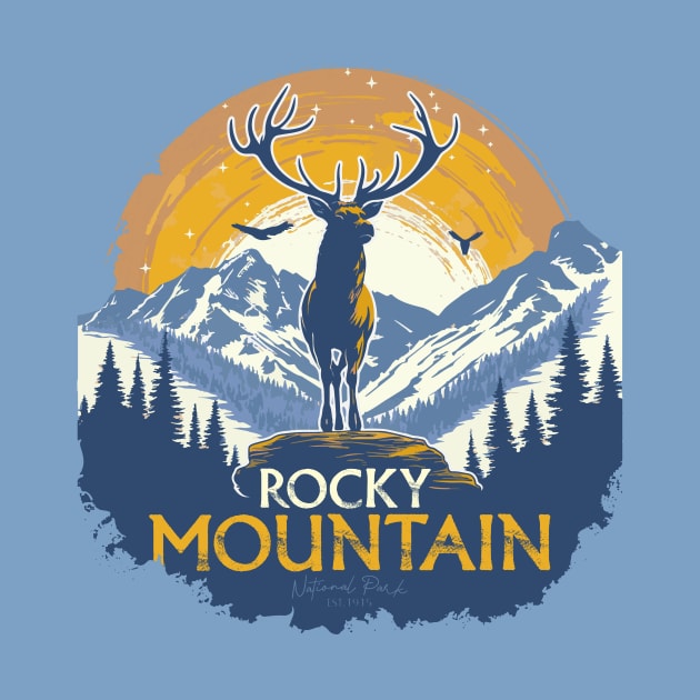 Rocky Mountain National Park by Wintrly