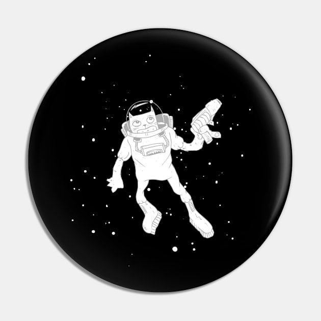 Spacecat Pin by revjosh