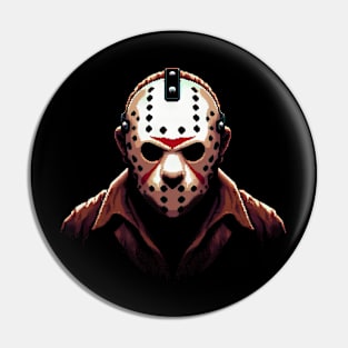 Jason - Friday the 13th Videogame Style Pin