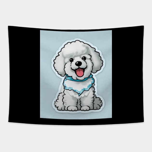 Poodle Tapestry by PSYOP Industries 