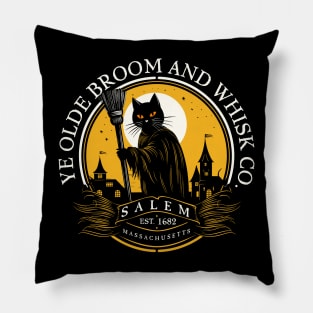 Salem Broom Company Design Pillow