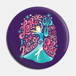 Let It Go Pin