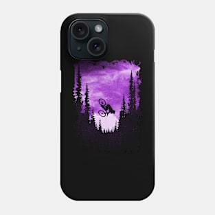 MTB Purple Art Phone Case