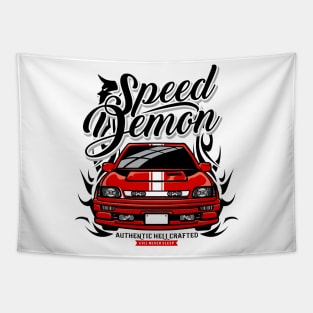 speed demon Tapestry