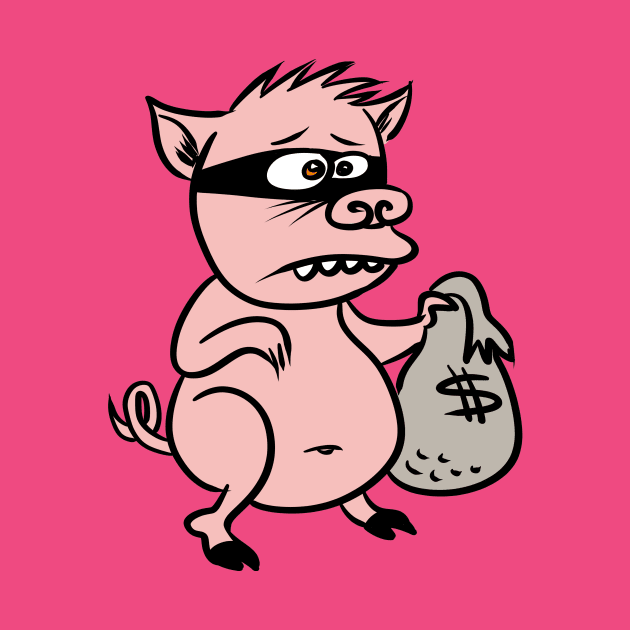 Piggy Boy Floyd by brightredrocket