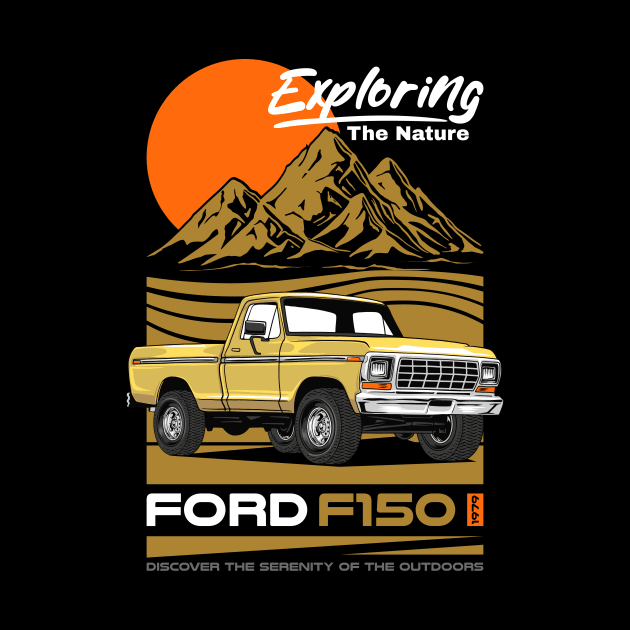 Vintage F150 Pickup Car by milatees