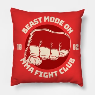 Beast Mode On Pillow