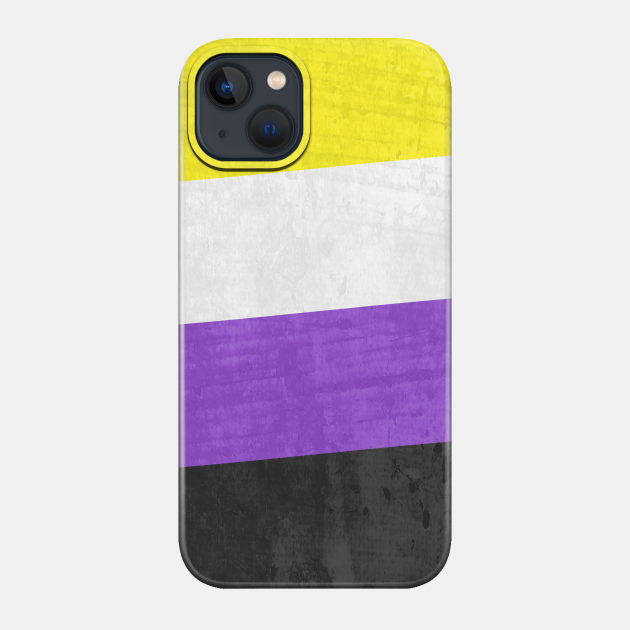 Be Proud of Yourself - Nonbinary Pride - Nonbinary Pride - Phone Case