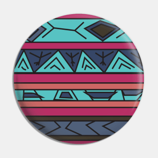 Ethnic background folk african pattern Pin