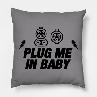 Funny Electric Car Driver Gift - EV Owner - Electric Car Owner - Car Charging Pillow