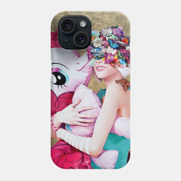 Floral Minds Phone Case by no design