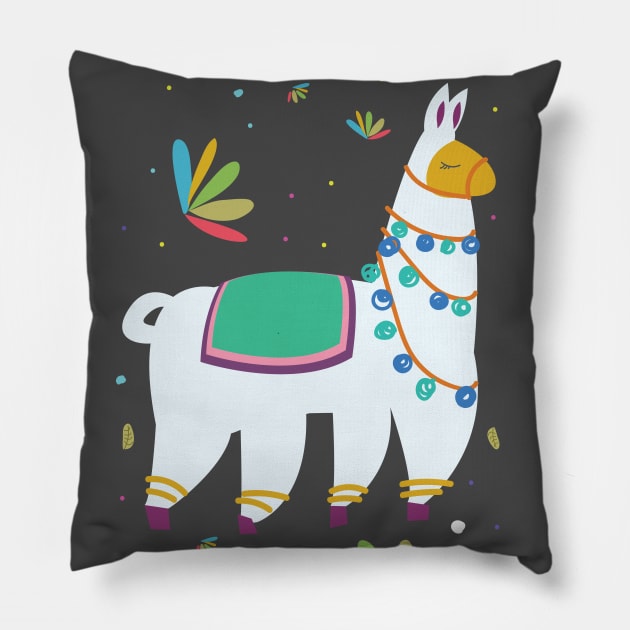 Llama Pillow by nickemporium1