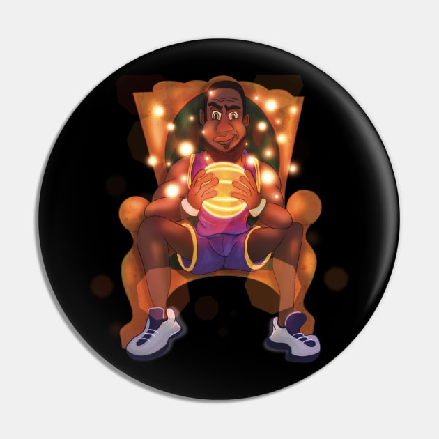 Basketball King Pin by foxnwombatco 