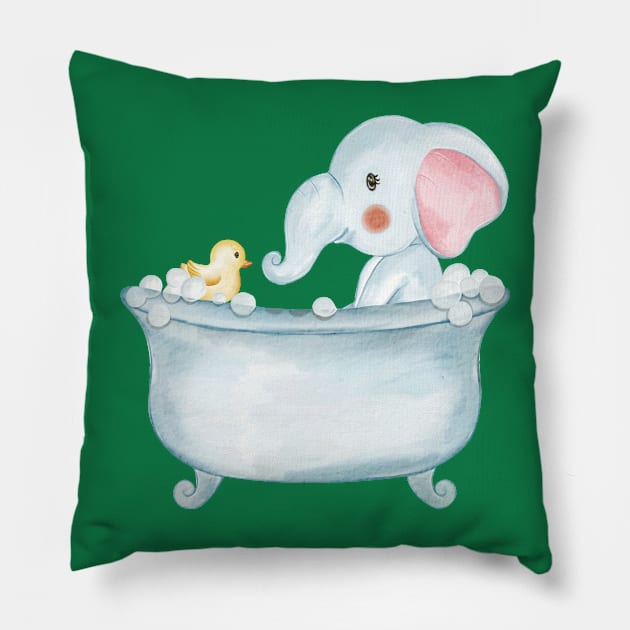 Baby Elephant Bath Pillow by Mako Design 