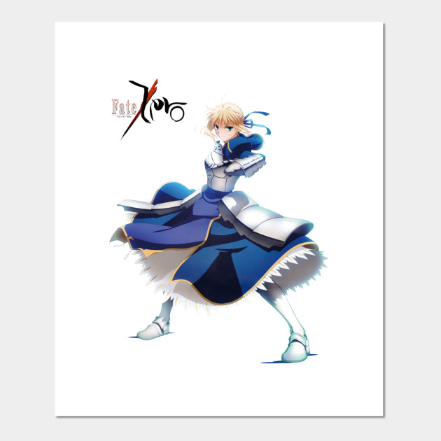 Get Wallpaper Fate Stay Night Saber Fate Stay Night Affiche Et Impression D For iPhone