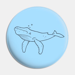 Whale Pin