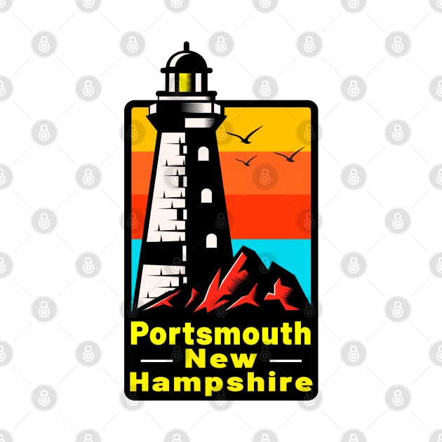 Portsmouth New Hampshire Lighthouse Tuna Fishing NH by TravelTime