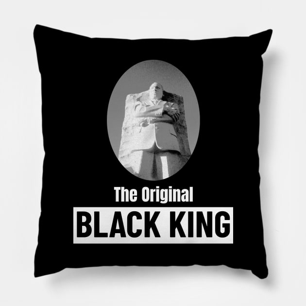 The Original Black KING Pillow by Pro Melanin Brand