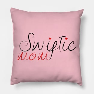 Swiftie Mom Red Pillow