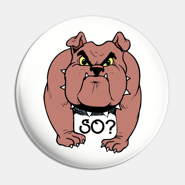 Bulldog Pin by Fiondeso