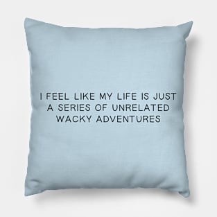Unrelated Wacky Adventures Pillow