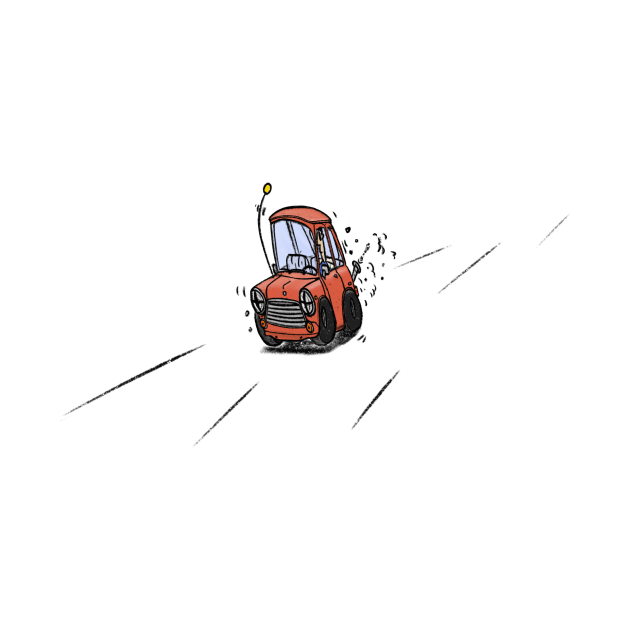Little Orange Car by cyclingnerd