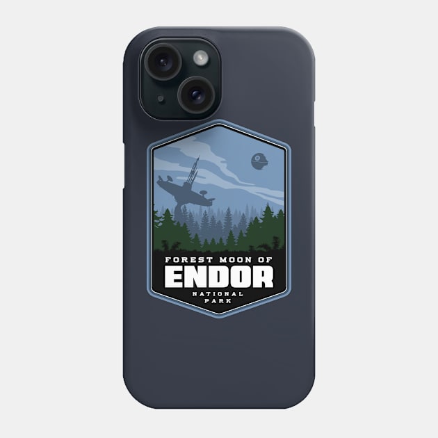 Endor National Park Phone Case by MindsparkCreative