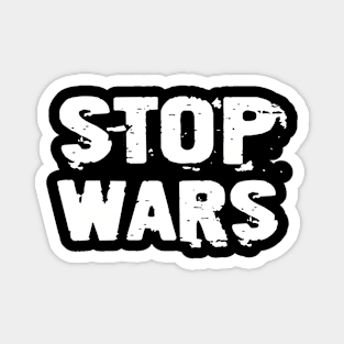 Stop wars Magnet