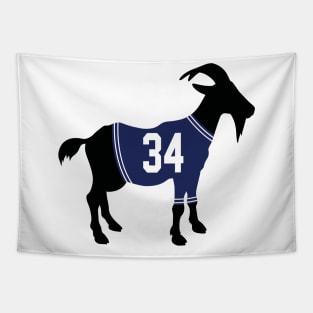 Auston Matthews Toronto Maple Leafs Jersey GOAT Tapestry