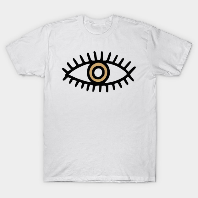 The Third Eye Line Art Design T Shirt Teepublic Uk
