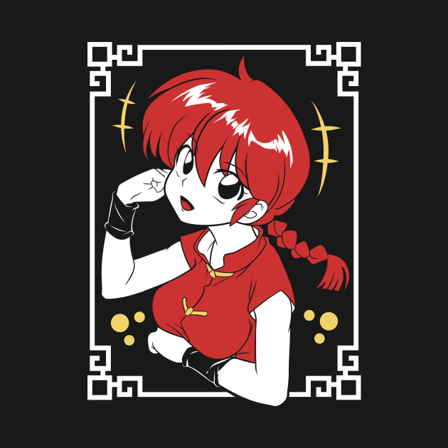 Ranma 1/2 desing by Arkllychile