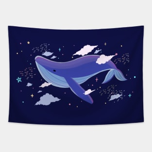 Flying Whale Star Tapestry