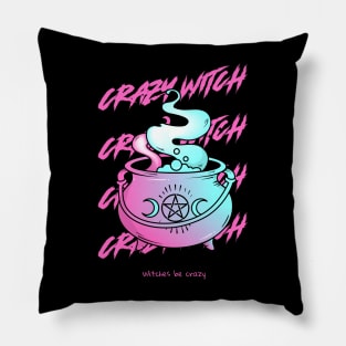 Crazy Witch Pillow