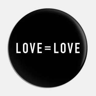 Love is love Pin