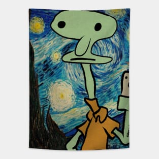 Awkward Squidward #1c Tapestry