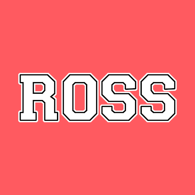 SPUN Name Shirt ROSS by haegifrq