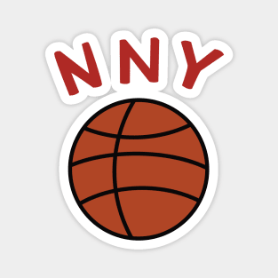 NNY Basketball Magnet