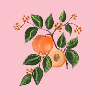 Peach pattern 4 T-Shirt