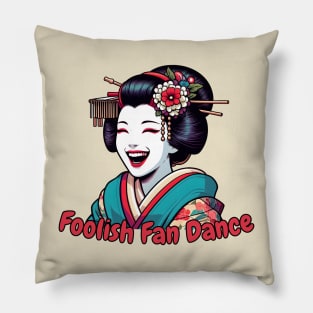 April fool geisha Pillow