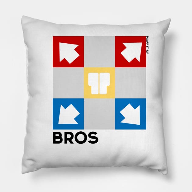 StepBros (Couple Shirt) - PIU Pillow by NicDroid