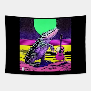 Music croco Tapestry