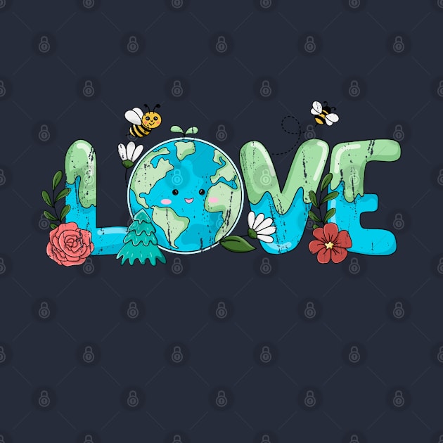 Love Earth Day Teacher Kids Environment - Save The Planet by missalona