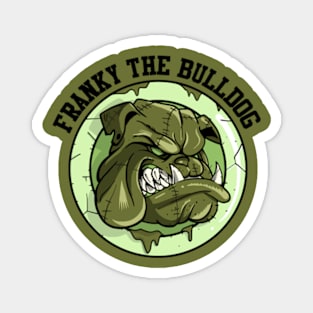 Franky the Bulldog 6 Magnet