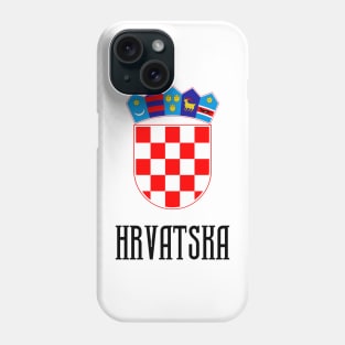 Hrvatska Croatian Coat of Arms Phone Case