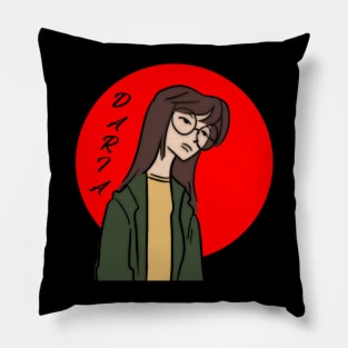 Daria t-shirt Pillow